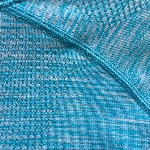 Lululemon Athletica Teal Long Sleeve Top